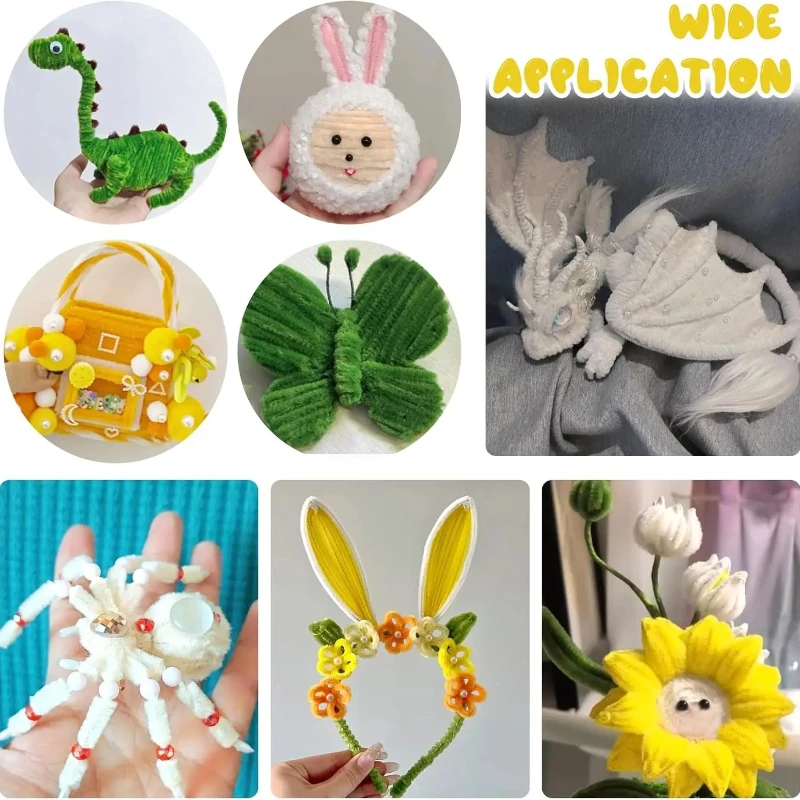 600pcs Multi-Colored, Flower Making Kit, Arts and Craft Supplies, Pipe Cleaners Kit, Pipe Cleaner for Flower, Craft Supplies Kit
600pcs Multi-Colored, Flower Making Kit, Arts and Craft Supplies, Pipe Cleaners Kit, Pipe Cleaner for Flower, Craft Supplies Kit