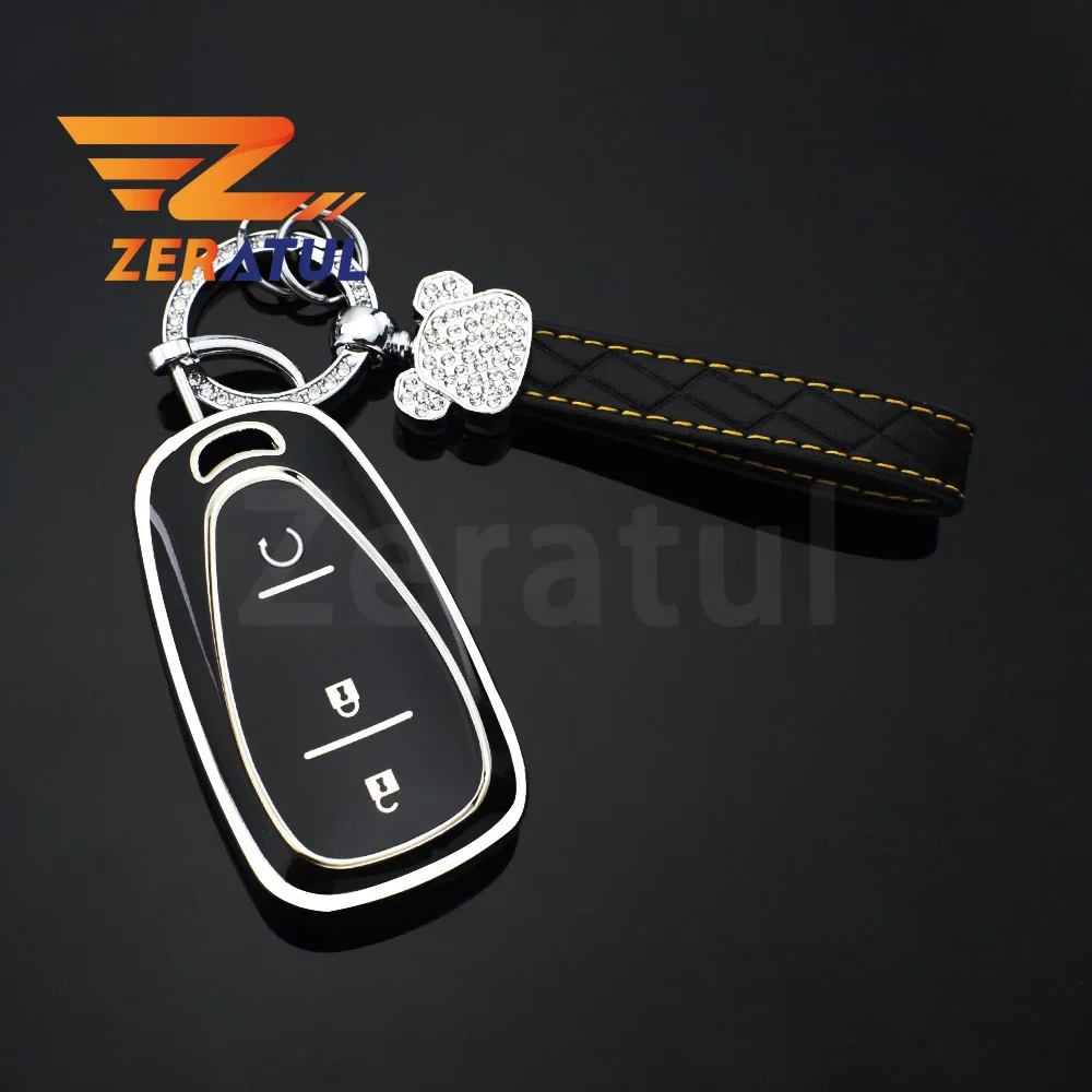 2/3 кнопки TPU автомобильный чехол для смарт-ключа для Chevrolet Chevy Malibu Equinox Traverse Camaro Cruze Blazer Keyless Auto Shell Fob
2/3 кнопки TPU автомобильный чехол для смарт-ключа для Chevrolet Chevy Malibu Equinox Traverse Camaro Cruze Blazer Keyless Auto Shell Fob