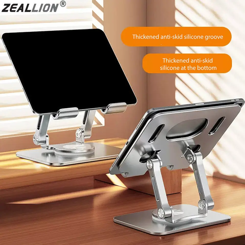 360 Degree Rotating Foldable Phone Bracket Stand Hollowed Tablet Holder Height Adjustable for Tablet
360 Degree Rotating Foldable Phone Bracket Stand Hollowed Tablet Holder Height Adjustable for Tablet