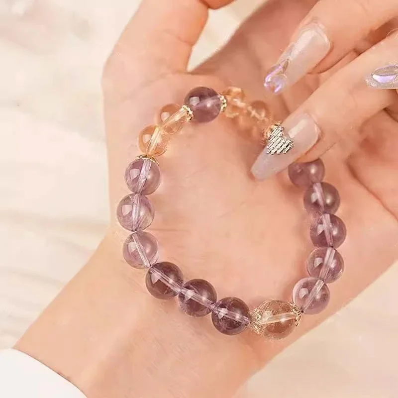 Natural Amethyst Bracelet, Women's Light Luxury Fashion Fresh Crystal Bracelet Original Design
Natural Amethyst Bracelet, Women's Light Luxury Fashion Fresh Crystal Bracelet Original Design