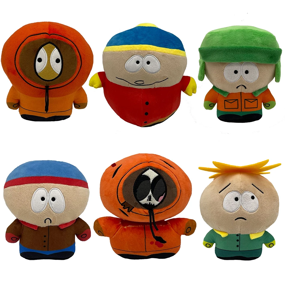 Southe North Park Cartoon плюшевая игрушка-подушка для детей Southe Park наклейка Стэн Кайл Кенни
Southe North Park Cartoon плюшевая игрушка-подушка для детей Southe Park наклейка Стэн Кайл Кенни