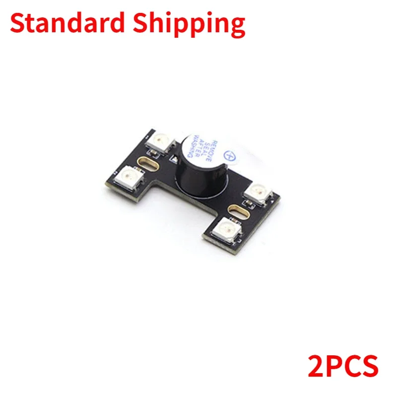 2PCS 5V WS2812B LED Tail Light Built-in Loud Buzzer Dual Modes 36X20.5mm for F3 F4 F7 Flight Controller FPV Freestyle Drones
2PCS 5V WS2812B LED Tail Light Built-in Loud Buzzer Dual Modes 36X20.5mm for F3 F4 F7 Flight Controller FPV Freestyle Drones