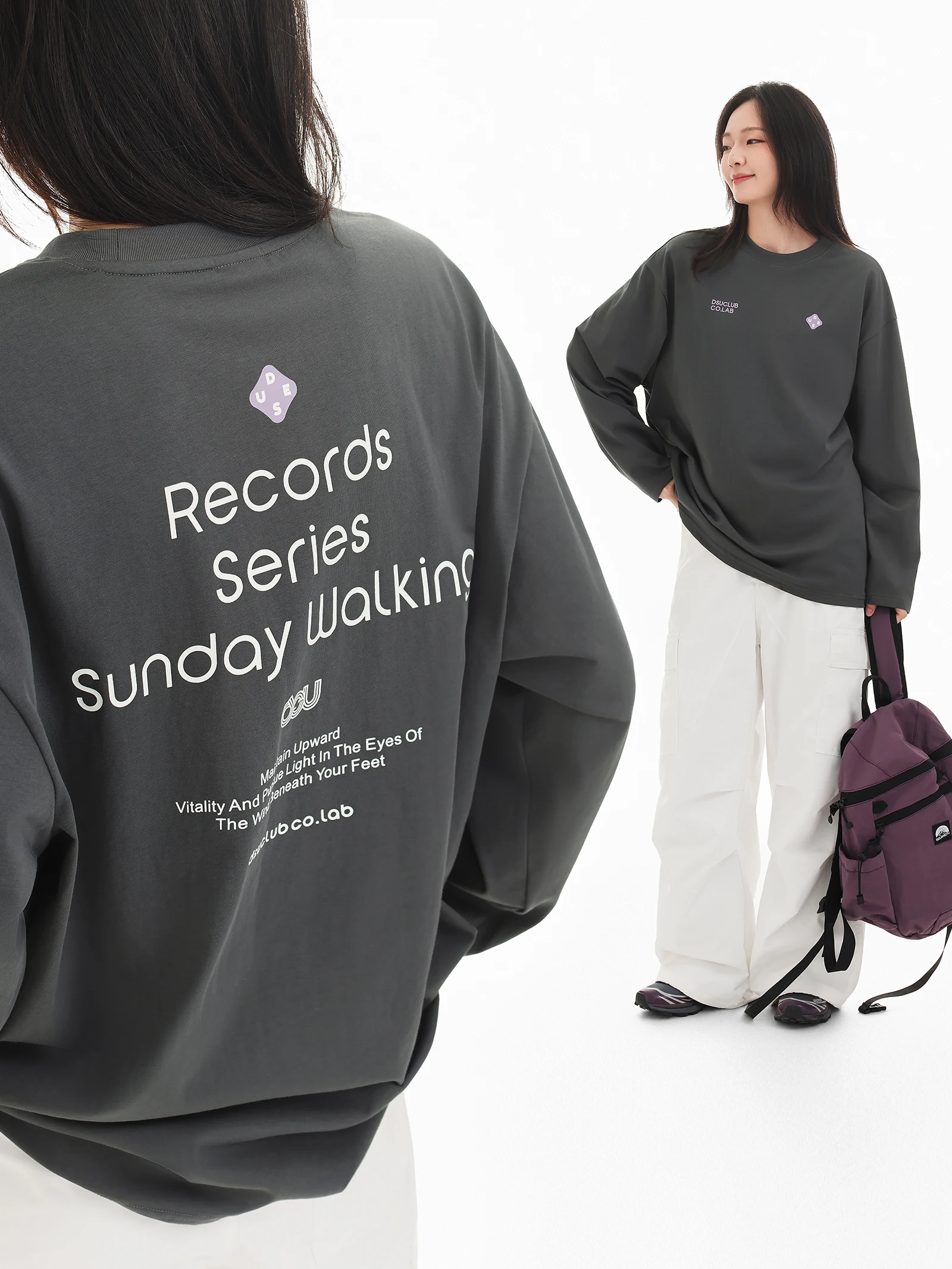 DUU New 2025 Autumn Long Sve round Ne T-irt Loose Casual Top Letter Print Sorona Fabric Comfortable Women's Tee
DUU New 2025 Autumn Long Sve round Ne T-irt Loose Casual Top Letter Print Sorona Fabric Comfortable Women's Tee