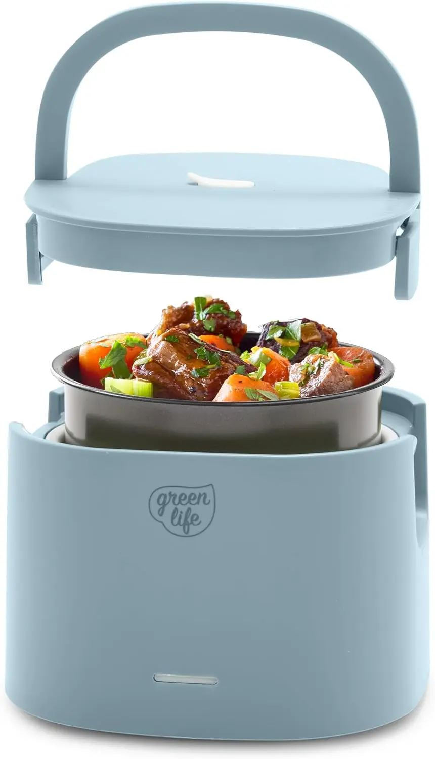 20oz Electric Lunch Box Food & Soup Warmer, PFAS & PFOA-Free Ceramic Nonstick Interior, Portable for Travel &
20oz Electric Lunch Box Food & Soup Warmer, PFAS & PFOA-Free Ceramic Nonstick Interior, Portable for Travel &