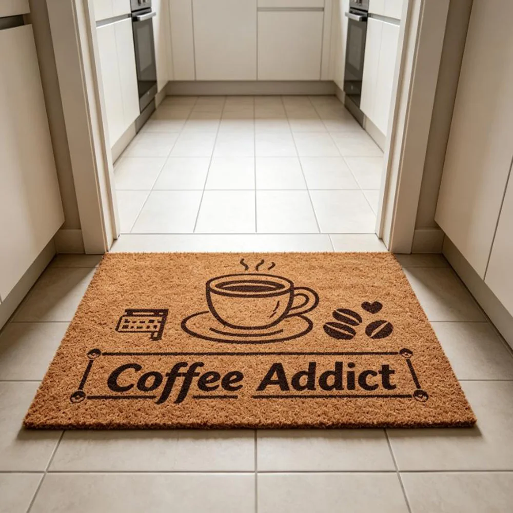 Fresh Style Doormat Coffee Bar Mat Cup Bean Art Custom Personalized Non Slip Soft Rug Ideal Father's Day Present
Fresh Style Doormat Coffee Bar Mat Cup Bean Art Custom Personalized Non Slip Soft Rug Ideal Father's Day Present