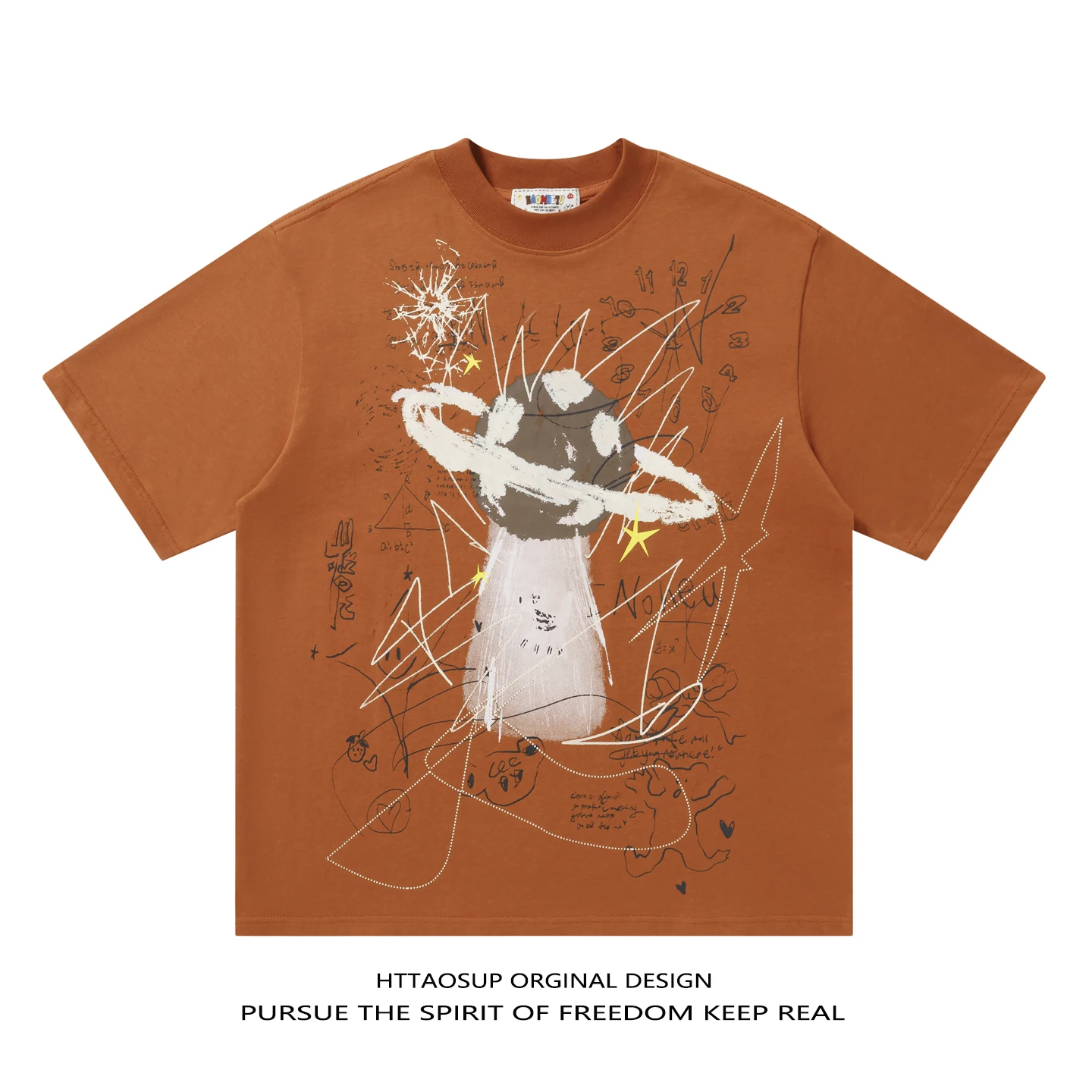 HTTAOSUP Street Hip Hop Creative Print Loose Casual Men's T-shirt Trendy Brand Couple Match Summer Cotton round Neck Short Sl...
HTTAOSUP Street Hip Hop Creative Print Loose Casual Men's T-shirt Trendy Brand Couple Match Summer Cotton round Neck Short Sl...