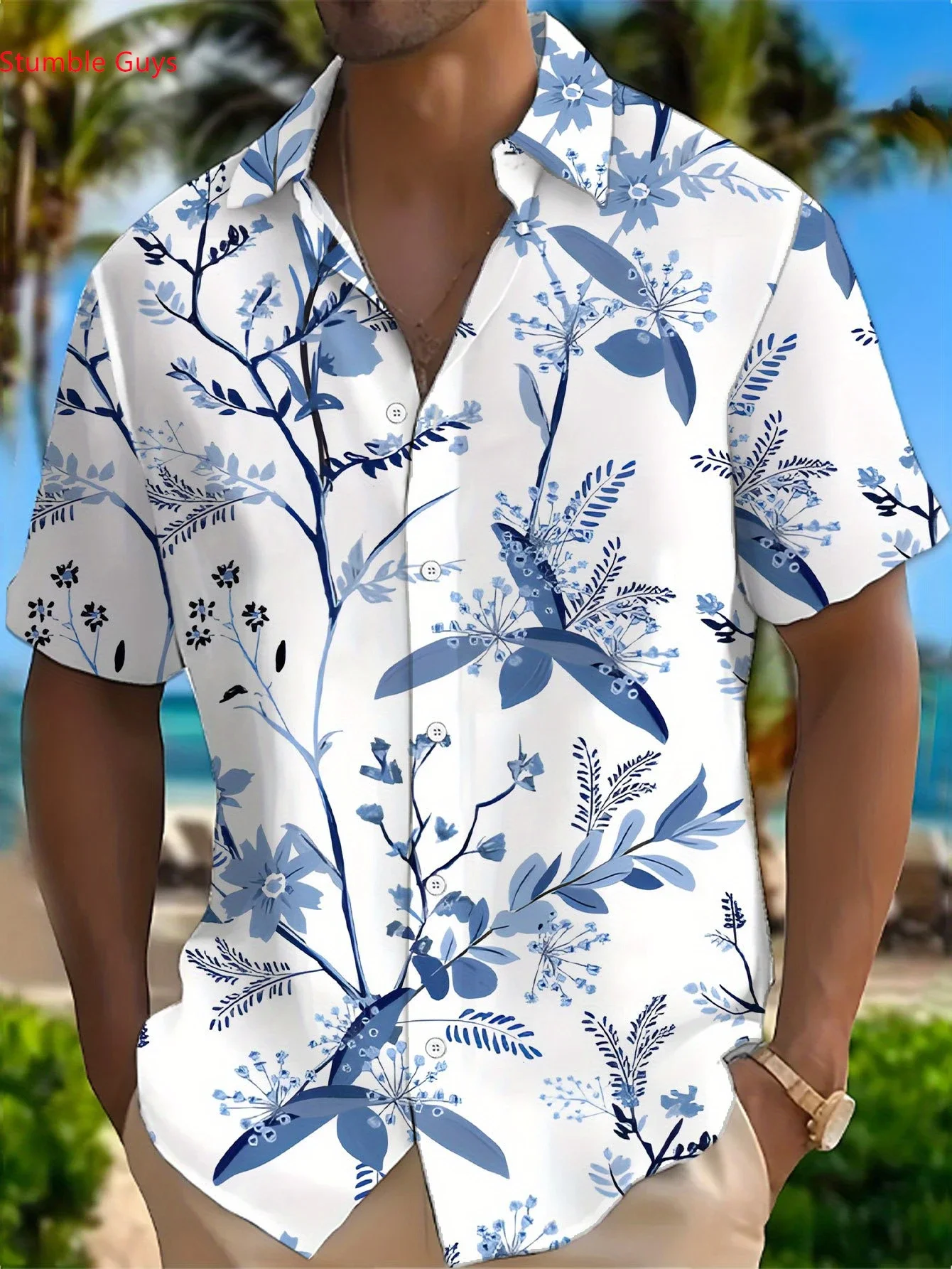 Summer Tropical Party Shirt For Men Hawaiian StyleMan Women Short Sleeve Casual Fashion Print Beach Tops
Summer Tropical Party Shirt For Men Hawaiian StyleMan Women Short Sleeve Casual Fashion Print Beach Tops