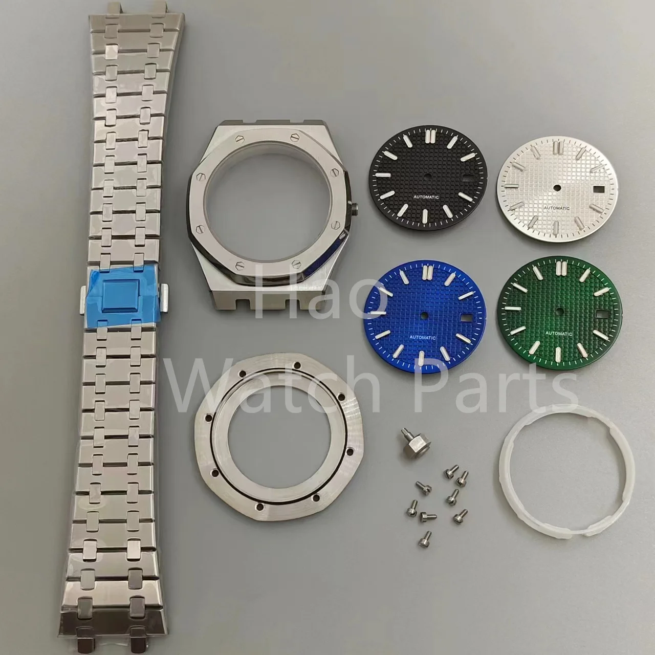 BLIGER 42MM WATCH CASE for FULL KIT MULTIFUNCTIONAL WATCH ACCESSORIES FOR NH35 Movement WITH GREEN LUMINOUS DIAL HANDS
BLIGER 42MM WATCH CASE for FULL KIT MULTIFUNCTIONAL WATCH ACCESSORIES FOR NH35 Movement WITH GREEN LUMINOUS DIAL HANDS