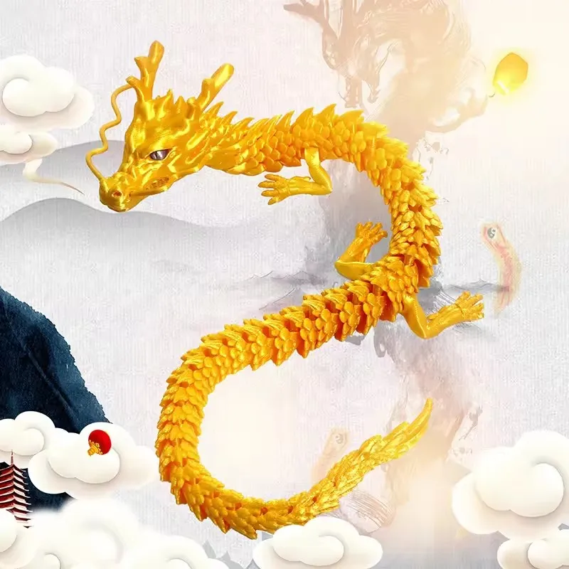 Free Swing Creative Handmade 3D Printing Chinese Dragon Decoration Handicrafts Dragon Toy Figurines & Miniatures
Free Swing Creative Handmade 3D Printing Chinese Dragon Decoration Handicrafts Dragon Toy Figurines & Miniatures
