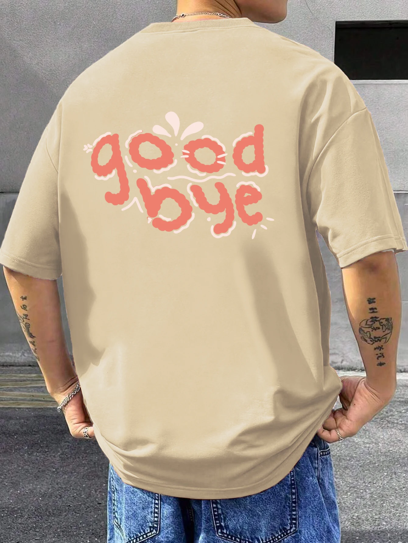 Мужские футболки Good Bye Creative Art Word с принтом, летняя хлопковая футболка, повседневные свободные топы унисекс в стиле хип-хоп с круглым вырезом и короткими рукавами
Мужские футболки Good Bye Creative Art Word с принтом, летняя хлопковая футболка, повседневные свободные топы унисекс в стиле хип-хоп с круглым вырезом и короткими рукавами