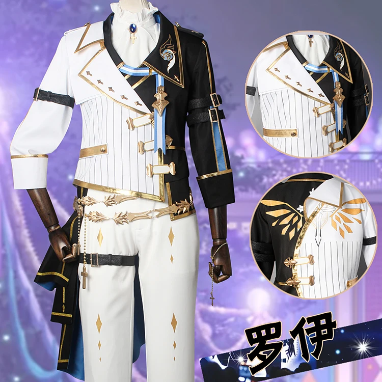 COS-HoHo Anime Vtuber Nijisanji Roi Game Suit Gorgeous SJ Uniform Cosplay Costume Halloween Carnival Party Role Play Outfit
COS-HoHo Anime Vtuber Nijisanji Roi Game Suit Gorgeous SJ Uniform Cosplay Costume Halloween Carnival Party Role Play Outfit