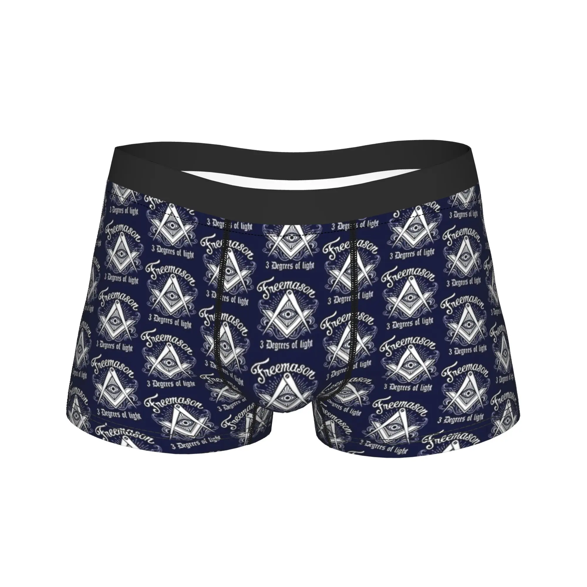 Freemason Logo Masonic Lodge Square Compass Mason Symbol Boxershorts 3D Pouch Underwear Printing Boxer Brief Men Underpants
Freemason Logo Masonic Lodge Square Compass Mason Symbol Boxershorts 3D Pouch Underwear Printing Boxer Brief Men Underpants