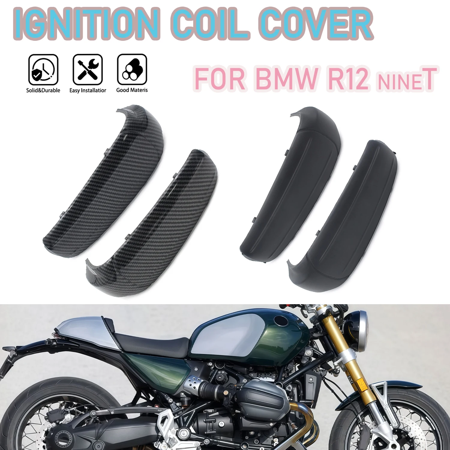 Ignition Coil Case Motorcycle Left Right Spark Plug Cover Engine Cylinder Head Guards For BMW R12 R 12 nineT 2024 2025 2026
Ignition Coil Case Motorcycle Left Right Spark Plug Cover Engine Cylinder Head Guards For BMW R12 R 12 nineT 2024 2025 2026
