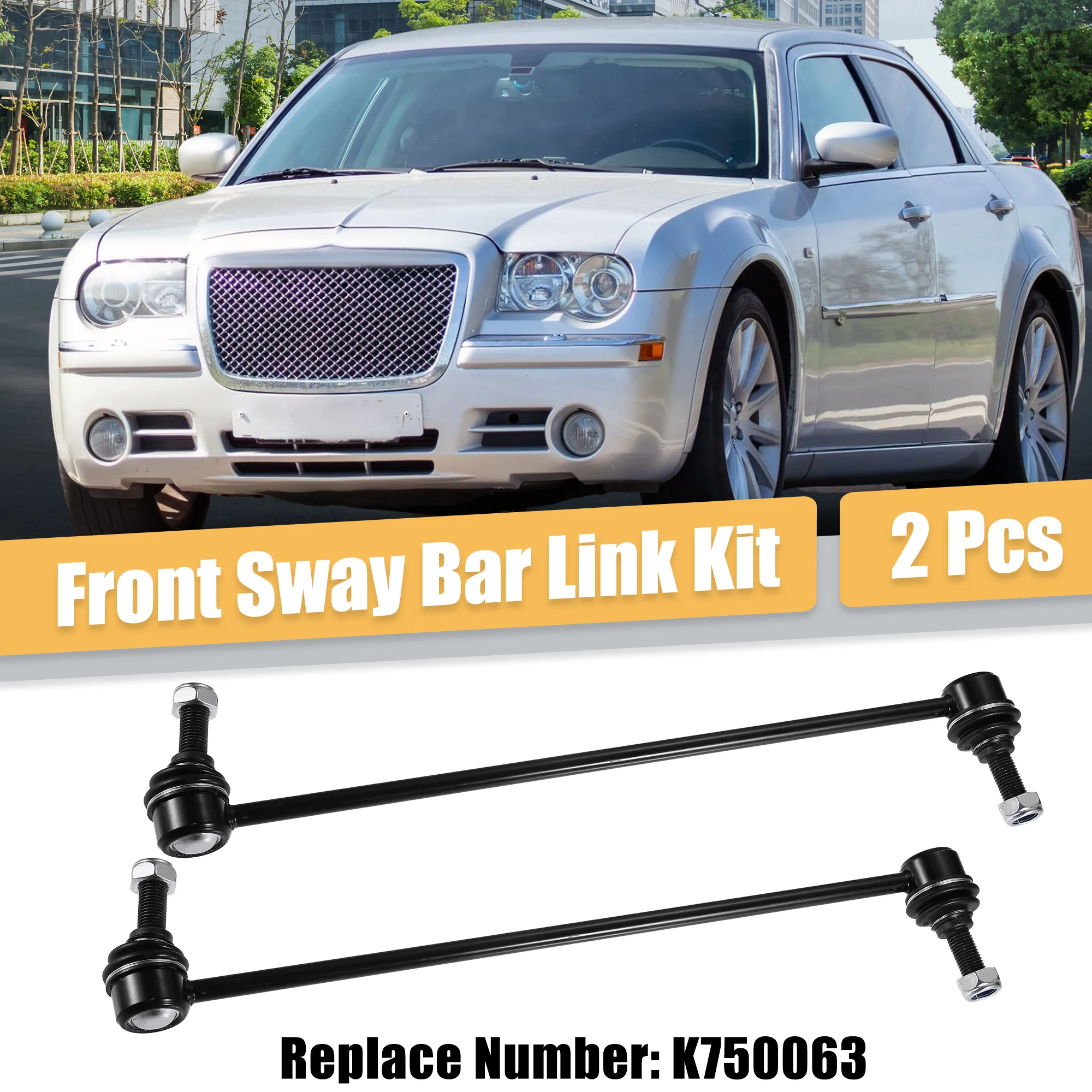 UXCELL 2pcs Front Rear Sway Bar Links No.K750063 Stabilizer End Link for Land Rover
UXCELL 2pcs Front Rear Sway Bar Links No.K750063 Stabilizer End Link for Land Rover