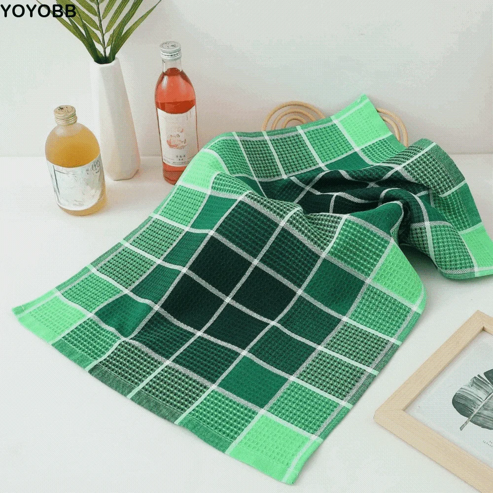4 Pieces Household Cotton Yarn Waffle Cleaning Clothes Soft Absorbent Dishcloth Rectangular Kitchen Grid Dish Towel Bowl
4 Pieces Household Cotton Yarn Waffle Cleaning Clothes Soft Absorbent Dishcloth Rectangular Kitchen Grid Dish Towel Bowl