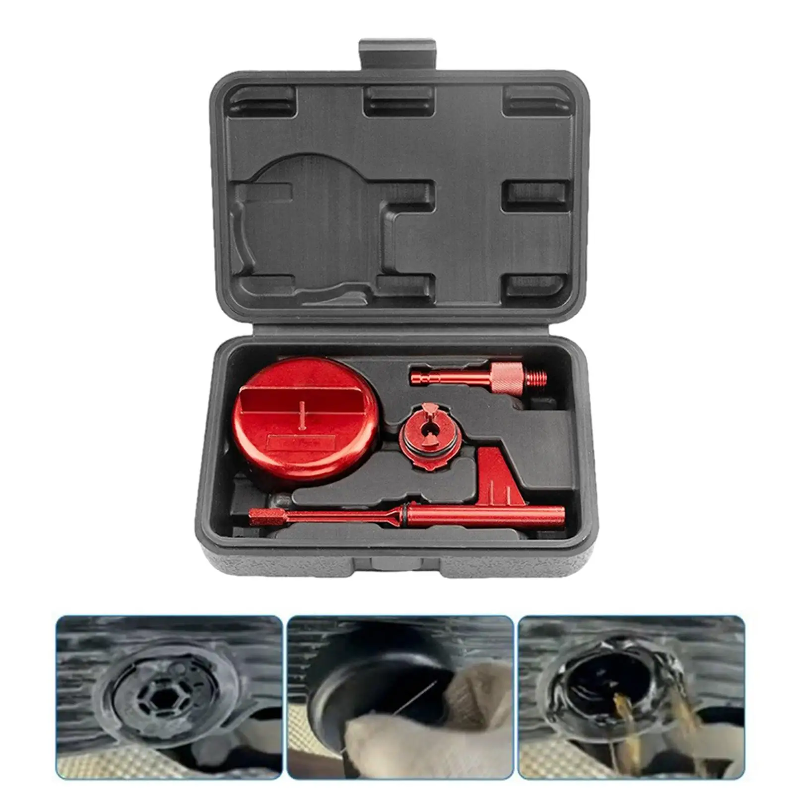 Transmission Oil Filling Tool for 725.0 9-Speed Oil ChangeDurable Transmission Oil Filling Tool Adaptors
Transmission Oil Filling Tool for 725.0 9-Speed Oil ChangeDurable Transmission Oil Filling Tool Adaptors