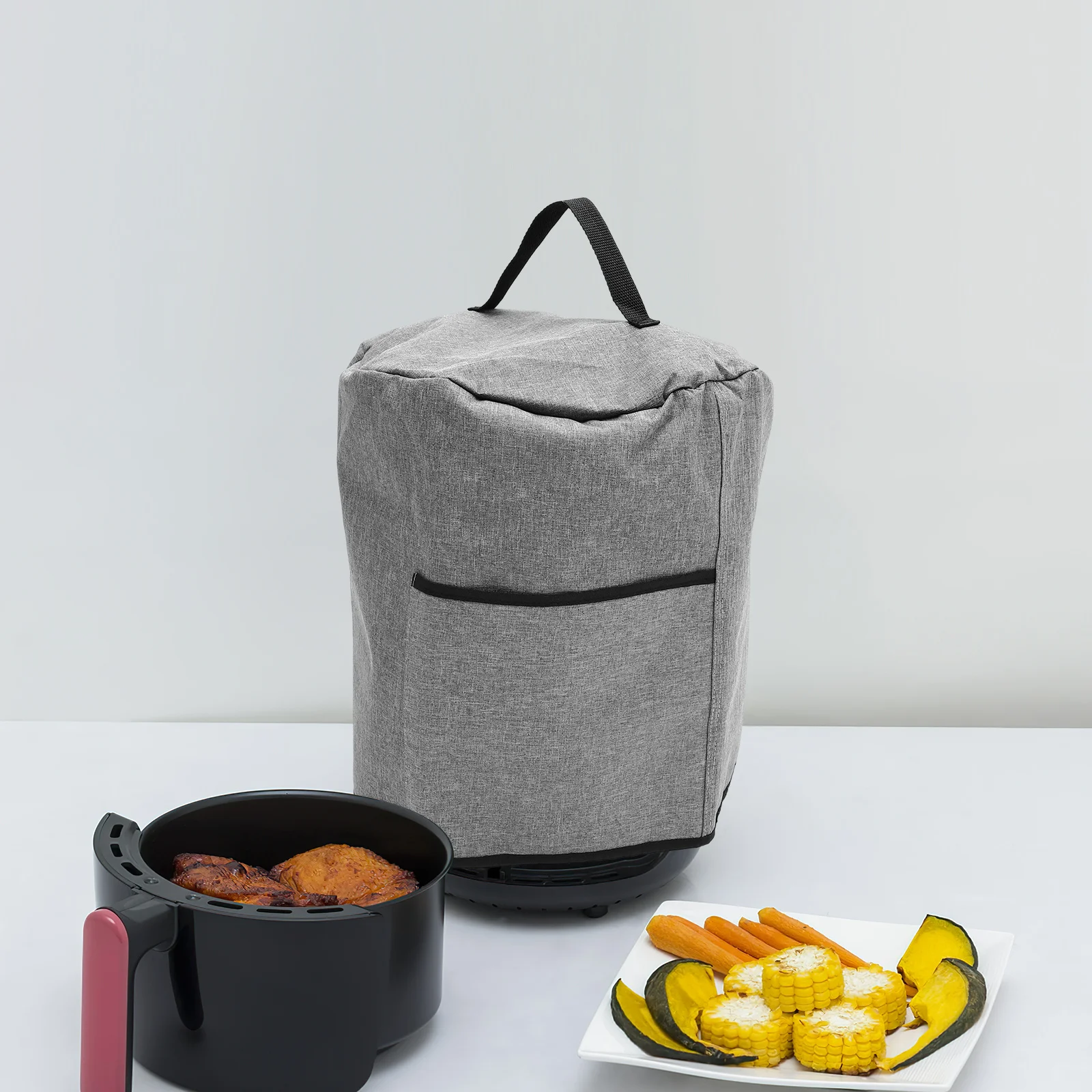 Air Fryer Cover Dustproof Protective Cover for Kitchen Appliances Polyester Reusable Long-Lasting Decorative Fit for Rice Cooker
Air Fryer Cover Dustproof Protective Cover for Kitchen Appliances Polyester Reusable Long-Lasting Decorative Fit for Rice Cooker