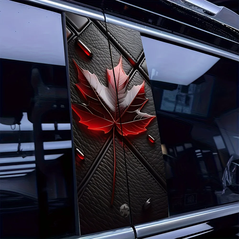 Maple leaf pattern car sticker 2 pieces: 2 pieces - waterproof and scratch-proof, suitable for all models - universal car
Maple leaf pattern car sticker 2 pieces: 2 pieces - waterproof and scratch-proof, suitable for all models - universal car