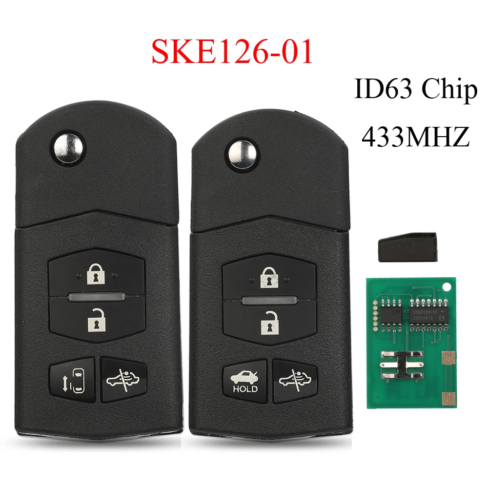 Jingyuqin SKE126-01 Автомобильный ключ с дистанционным управлением 433 МГц 4D63 для MAZDA 5 CX7 M2 Demio 3 M3 Axela 5 M5 Premacy 6 M6 Atenza 8 M8 MPV
Jingyuqin SKE126-01 Автомобильный ключ с дистанционным управлением 433 МГц 4D63 для MAZDA 5 CX7 M2 Demio 3 M3 Axela 5 M5 Premacy 6 M6 Atenza 8 M8 MPV