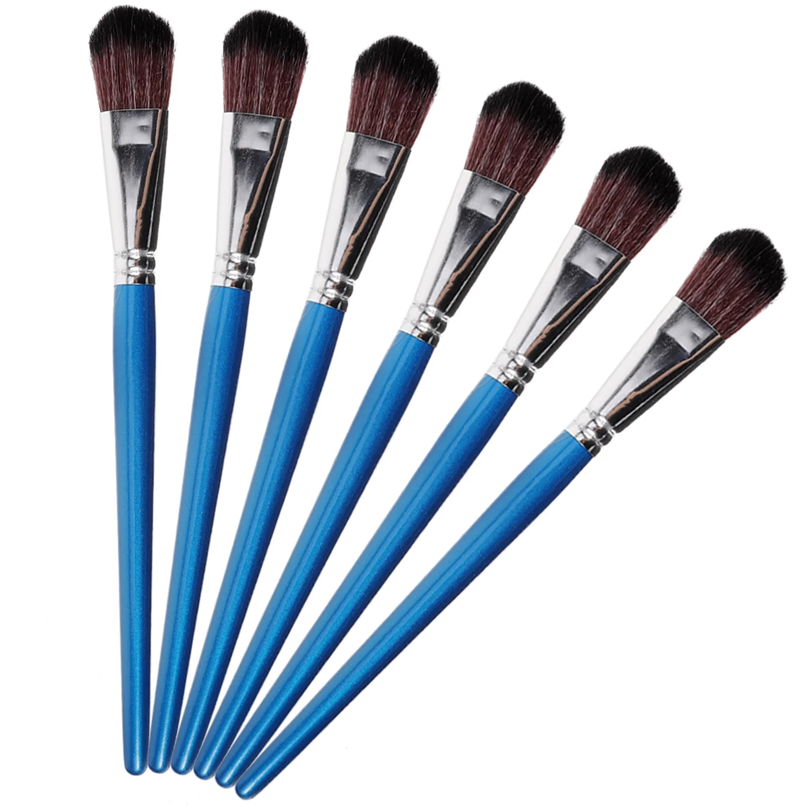 6pcs Painting Paintbrushes For Acrylic Paint Blue Round Watercolor Paint Brush Brushes Tip Watercolor Oil Acrylic Artist
6pcs Painting Paintbrushes For Acrylic Paint Blue Round Watercolor Paint Brush Brushes Tip Watercolor Oil Acrylic Artist