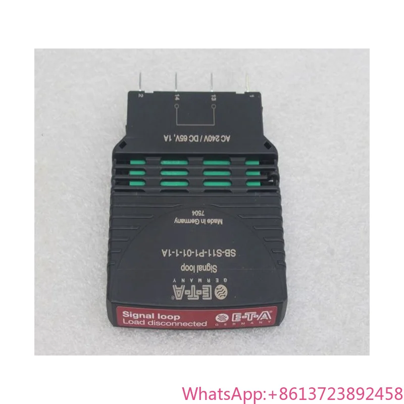 Оригинальный автоматический выключатель E-T-A SB-S11-P1-01-1A
Оригинальный автоматический выключатель E-T-A SB-S11-P1-01-1A