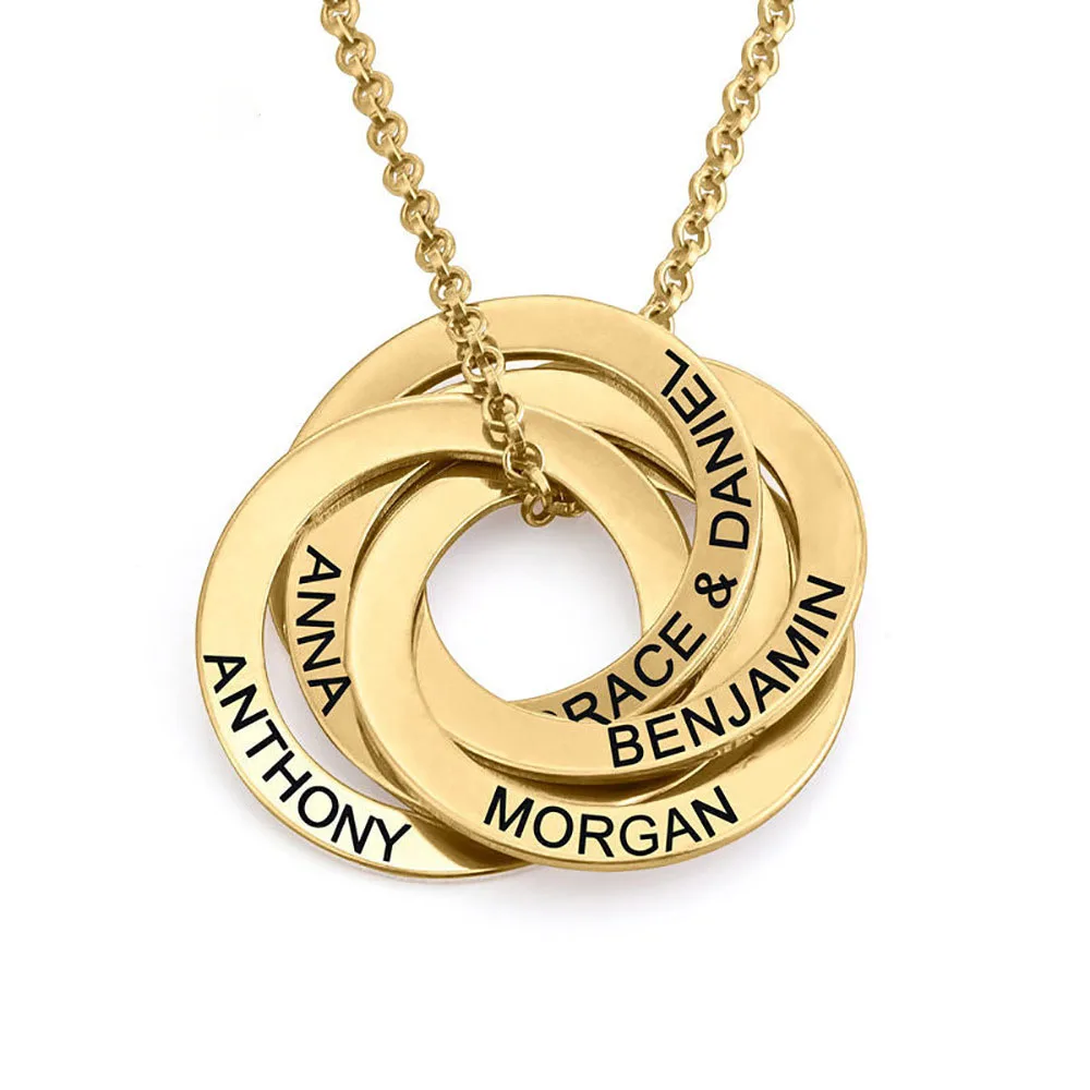 Mothers Day Gifts for Mom Personalized Engraved Children Name Circle Necklace Custom Multi-Name Linked Circle Family Necklace
Mothers Day Gifts for Mom Personalized Engraved Children Name Circle Necklace Custom Multi-Name Linked Circle Family Necklace