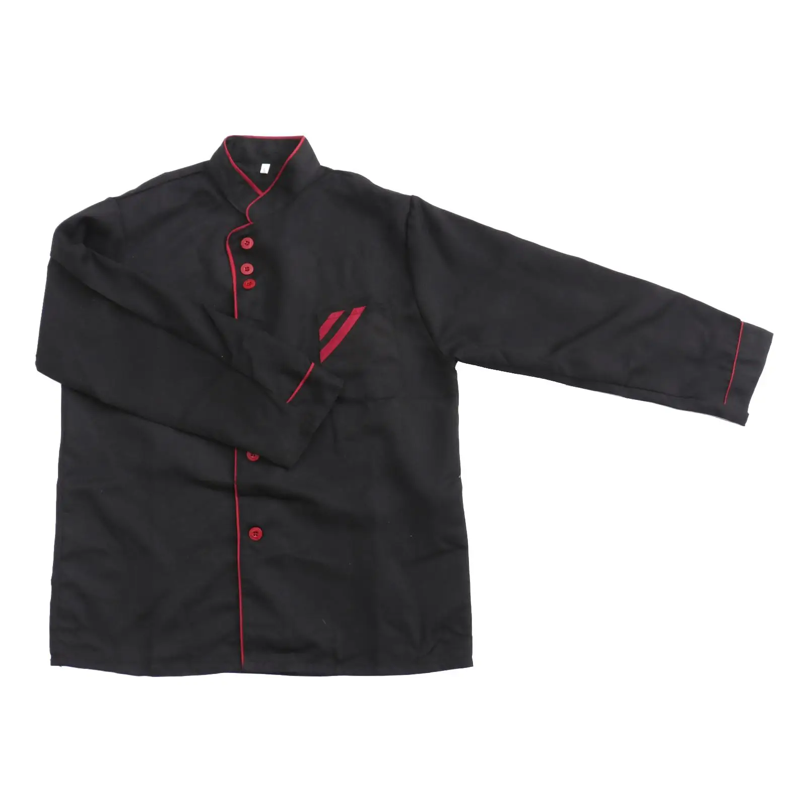 Long Sleeve Black Work Wear Oil Proof Easy Wash Catering Jacket Chef Coat Loose Fit
Long Sleeve Black Work Wear Oil Proof Easy Wash Catering Jacket Chef Coat Loose Fit