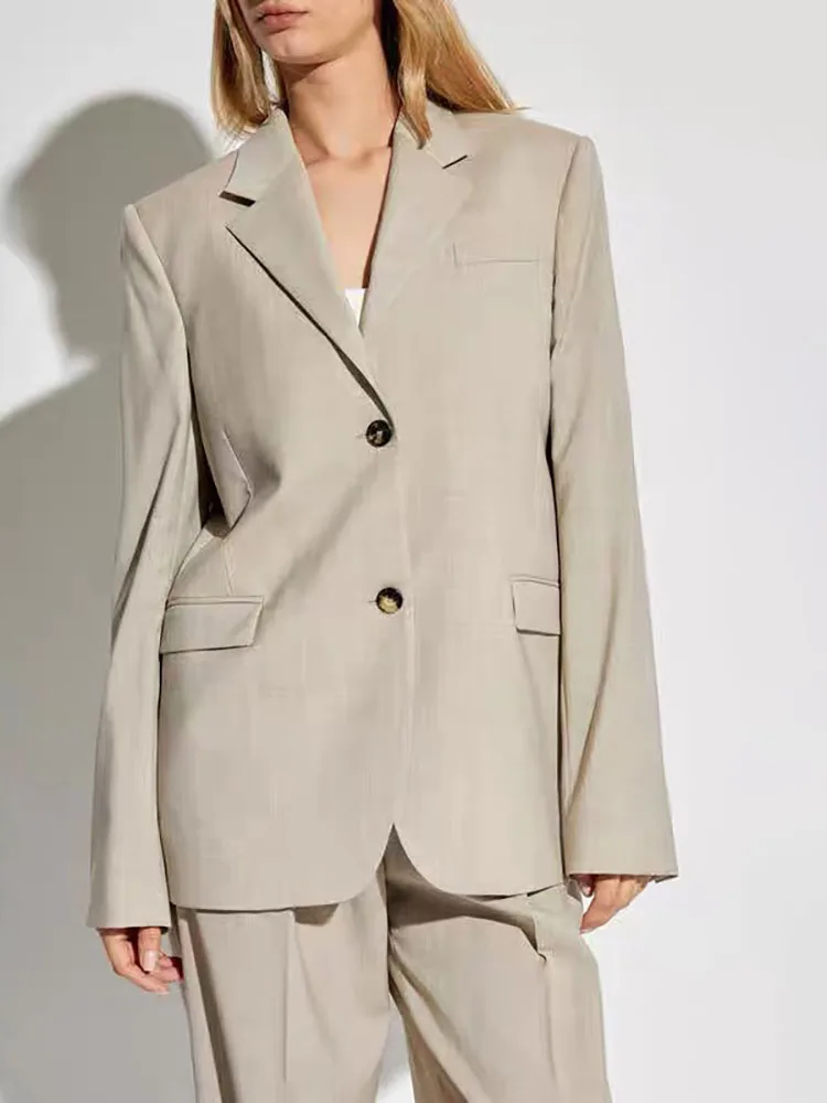fall/winter risqué cut slit tie long sleeve Women's jacket2024monogrammed webbing elastic waist Trousers two piece set for women
fall/winter risqué cut slit tie long sleeve Women's jacket2024monogrammed webbing elastic waist Trousers two piece set for women