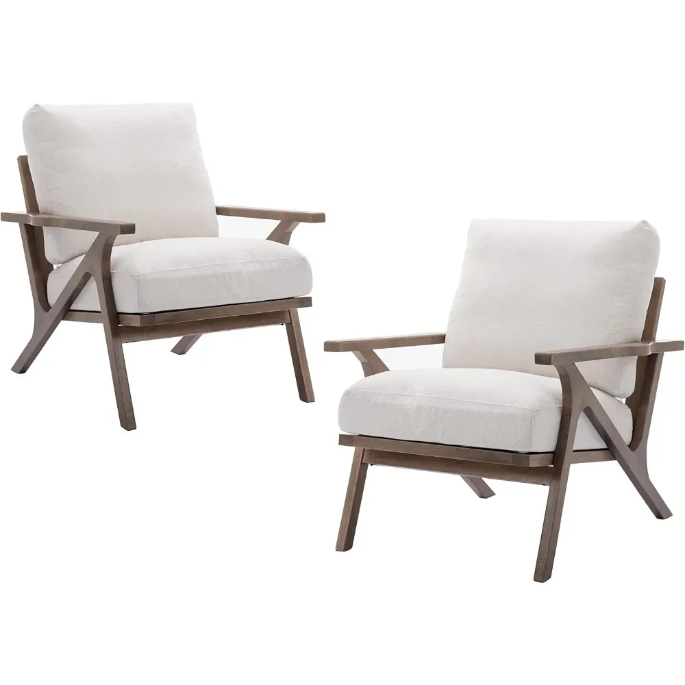 Mid Century Accent Armchairs Modern Upholstered Lounge Chairs Compfy Leisure Arm Chairs for Living Room
Mid Century Accent Armchairs Modern Upholstered Lounge Chairs Compfy Leisure Arm Chairs for Living Room