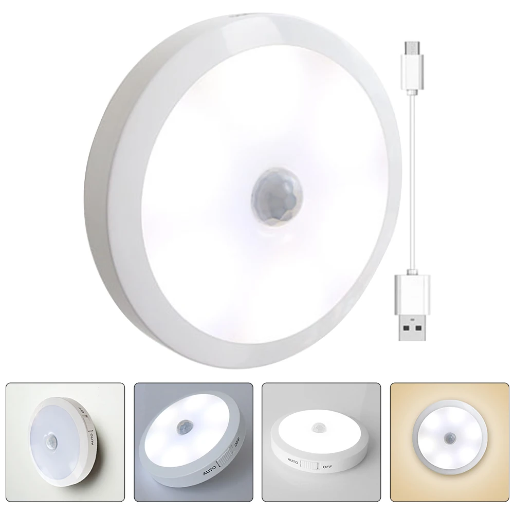 Motion Sensor Night Light LED Hallway Lamp Warm Bedroom Operated Sconce USB Closet Lighting Easy Install
Motion Sensor Night Light LED Hallway Lamp Warm Bedroom Operated Sconce USB Closet Lighting Easy Install