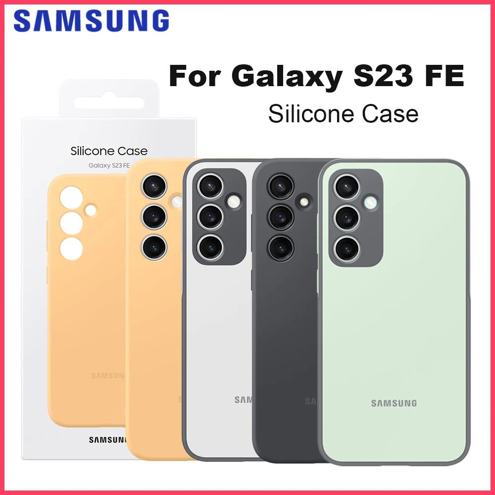 Оригинальный силиконовый чехол для Samsung Galaxy S23 FE, высококачественный мягкий силиконовый чехол для Galaxy S23 FE
Оригинальный силиконовый чехол для Samsung Galaxy S23 FE, высококачественный мягкий силиконовый чехол для Galaxy S23 FE