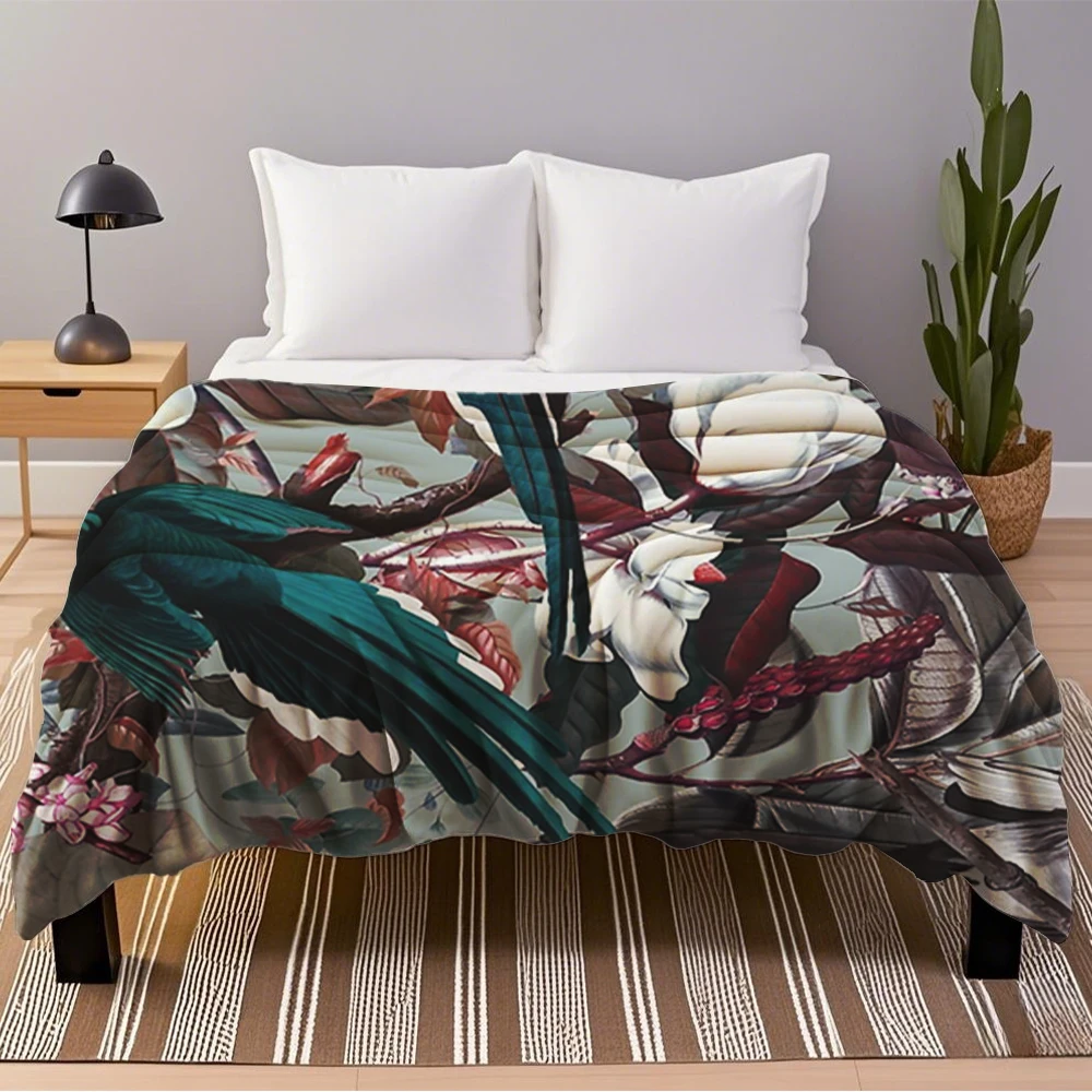 Winter Rustic Fleece Blanket Floral and Birds XXIV duvet cover quilt Wrinkle-resistant Blankets for Elderly bathroom living room
Winter Rustic Fleece Blanket Floral and Birds XXIV duvet cover quilt Wrinkle-resistant Blankets for Elderly bathroom living room