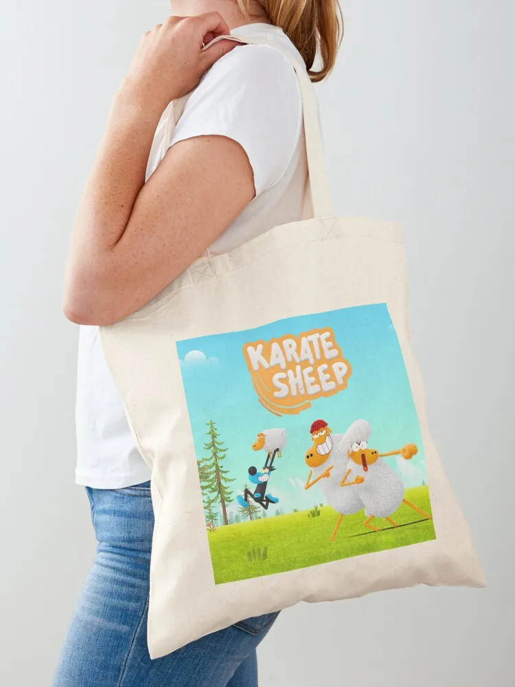 Karate sheep 2023 poster Tote Bag Big bag shopping trolley bag ecological bags Shopper
Karate sheep 2023 poster Tote Bag Big bag shopping trolley bag ecological bags Shopper