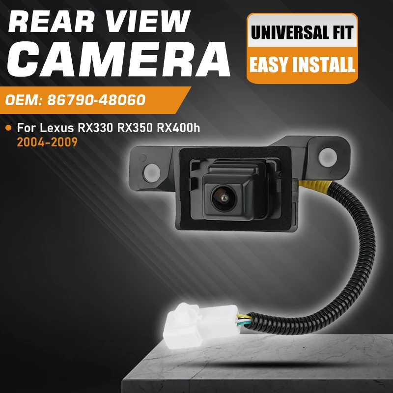 Car Rear View Backup Camera For Lexus RX330 RX350 RX400h 2004 2005 2006 2007 2008 2009 Reversing Camera 86790-48060 86790-48061