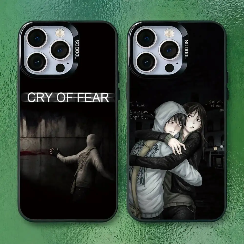 Game C-Cry Of Fear Phone Case For iPhone 17,16,15,14,13,12,11 Plus,Pro Max,XS,Colorful Silver Black Cover
Game C-Cry Of Fear Phone Case For iPhone 17,16,15,14,13,12,11 Plus,Pro Max,XS,Colorful Silver Black Cover