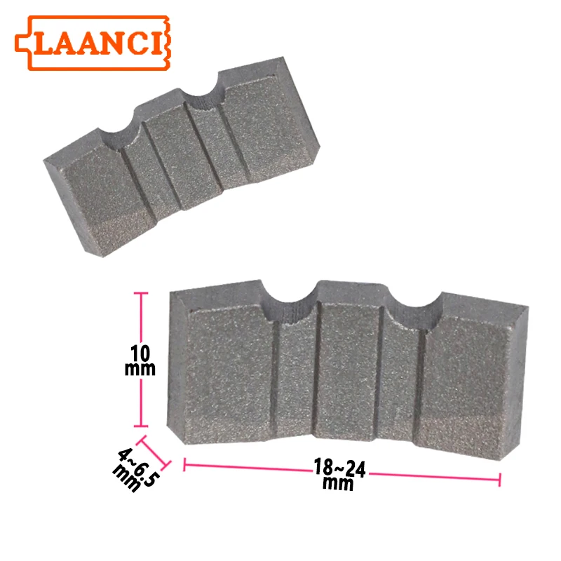 LAANCI 10Pcs 22x10x4.4mm Great Wall Diamond Core Bit Segments Arc Base for 25-500mm Wet Drill Concrete Reinforced Concrete Stone
LAANCI 10Pcs 22x10x4.4mm Great Wall Diamond Core Bit Segments Arc Base for 25-500mm Wet Drill Concrete Reinforced Concrete Stone