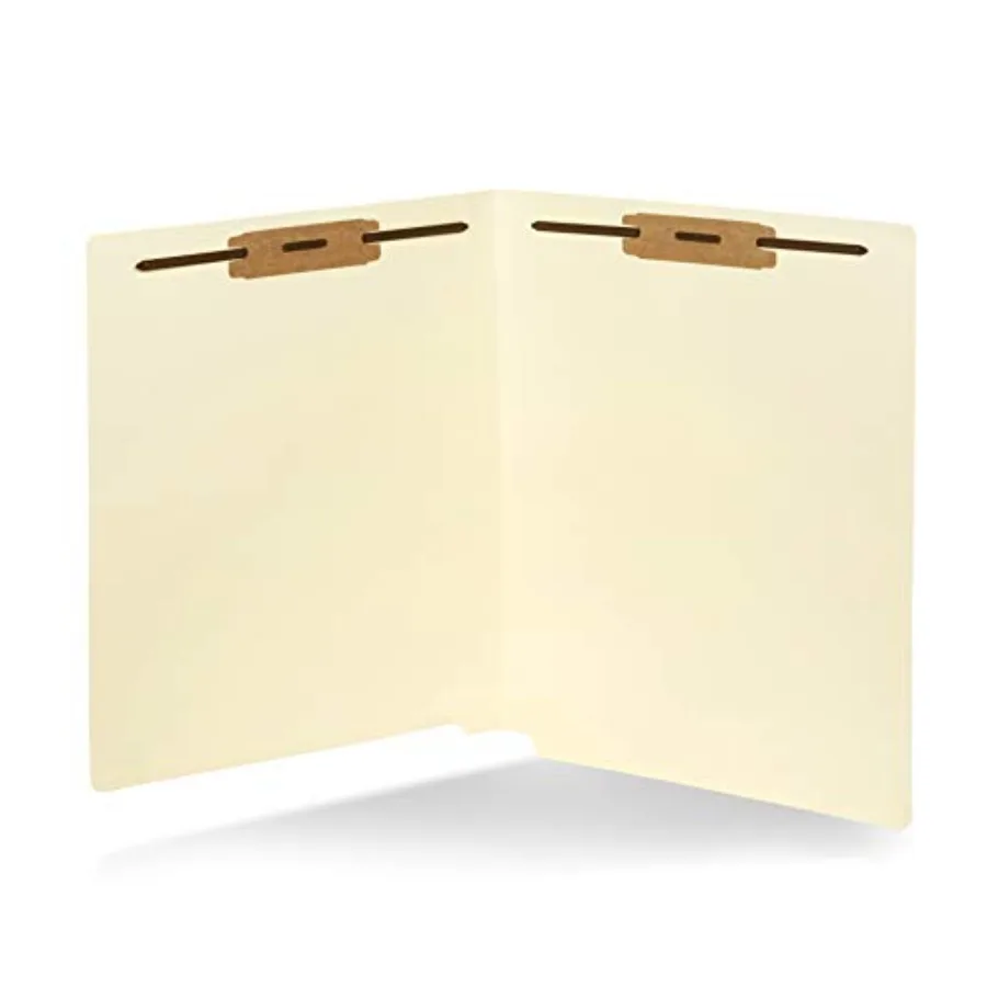 50 End Tab Fastener File Folders - Reinforced Straight Cut Tab 2 Prong Folders- Designed to Organize Standard Medical Files and
50 End Tab Fastener File Folders - Reinforced Straight Cut Tab 2 Prong Folders- Designed to Organize Standard Medical Files and