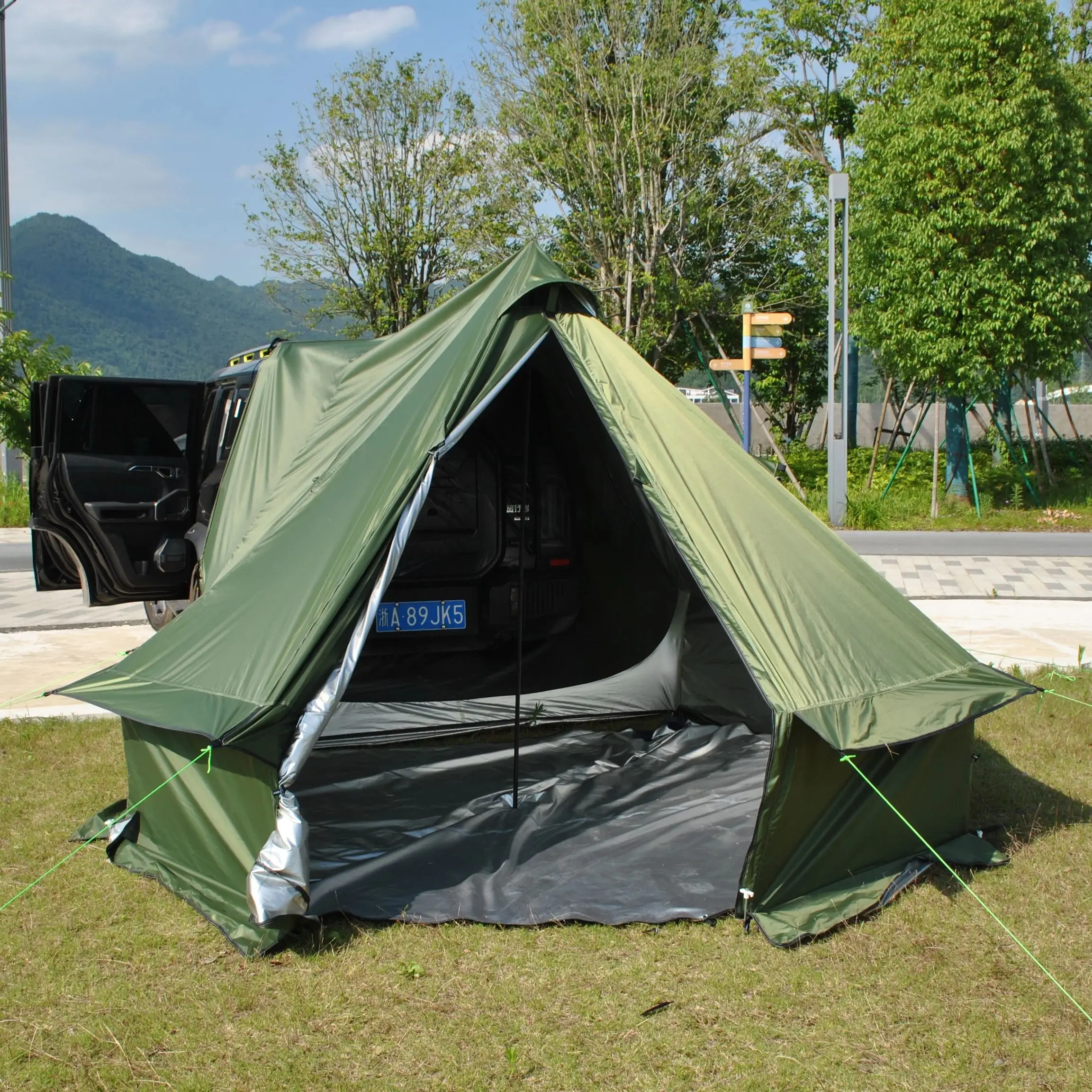 Castle Tent for SUV,Silver Coated UV Function,for Camping Hiking Travelling,Waterproof Breathable Tent with Stove Easy Setup,
Castle Tent for SUV,Silver Coated UV Function,for Camping Hiking Travelling,Waterproof Breathable Tent with Stove Easy Setup,