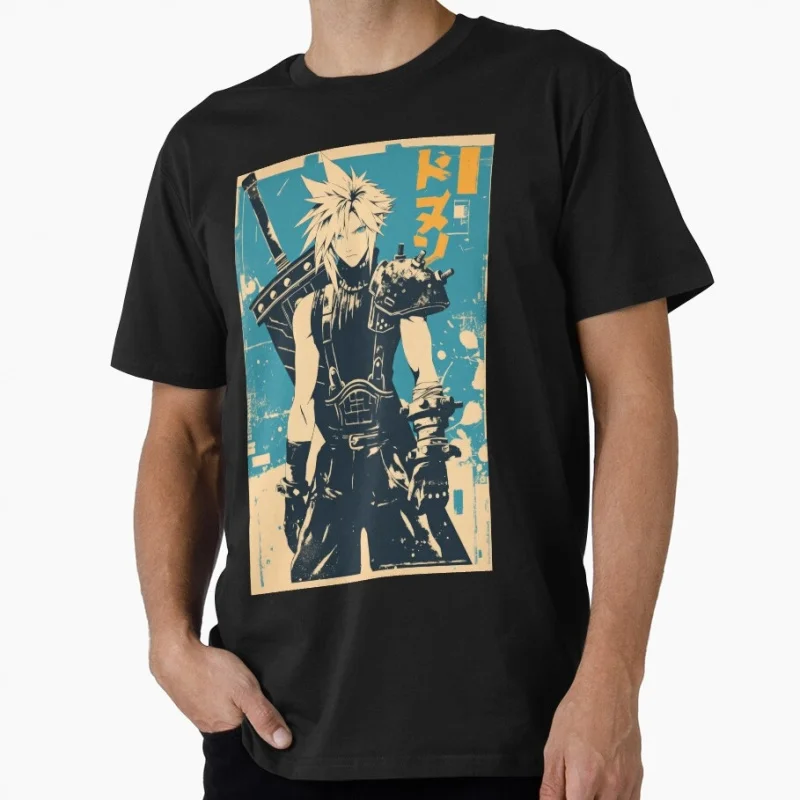 Big Blade Fantasy Hero Buster sword Final fantasy Gift t shirt for Gamer Men's 100% cotton O-Neck Short Sleeve Graphic clothes
Big Blade Fantasy Hero Buster sword Final fantasy Gift t shirt for Gamer Men's 100% cotton O-Neck Short Sleeve Graphic clothes