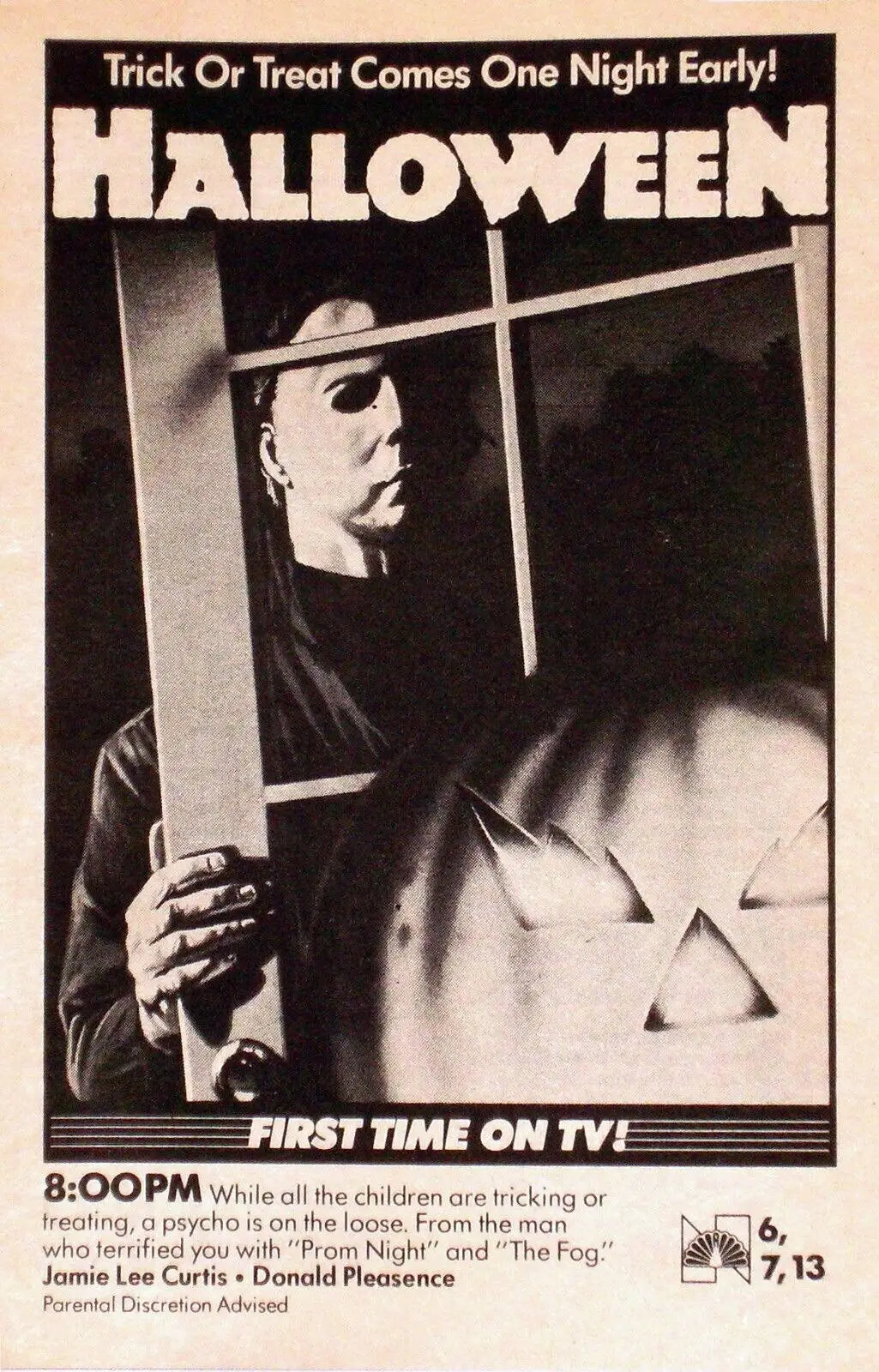 Halloween Trick Or Treat Comes One Night Early! Movie Print Art Canvas Poster For Living Room Decoration Home Wall Picture
Halloween Trick Or Treat Comes One Night Early! Movie Print Art Canvas Poster For Living Room Decoration Home Wall Picture