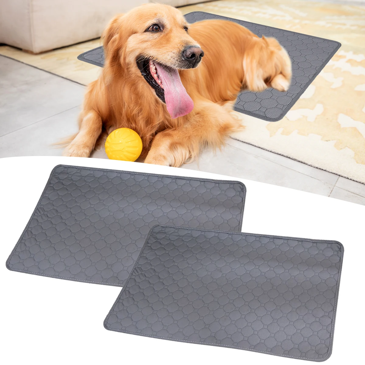 2 PCS Washable Dog Pet Diaper Mat Waterproof Reusable Training Pad Absorbent Environment Protect Diaper Mat Dog Car Seat Cover
2 PCS Washable Dog Pet Diaper Mat Waterproof Reusable Training Pad Absorbent Environment Protect Diaper Mat Dog Car Seat Cover