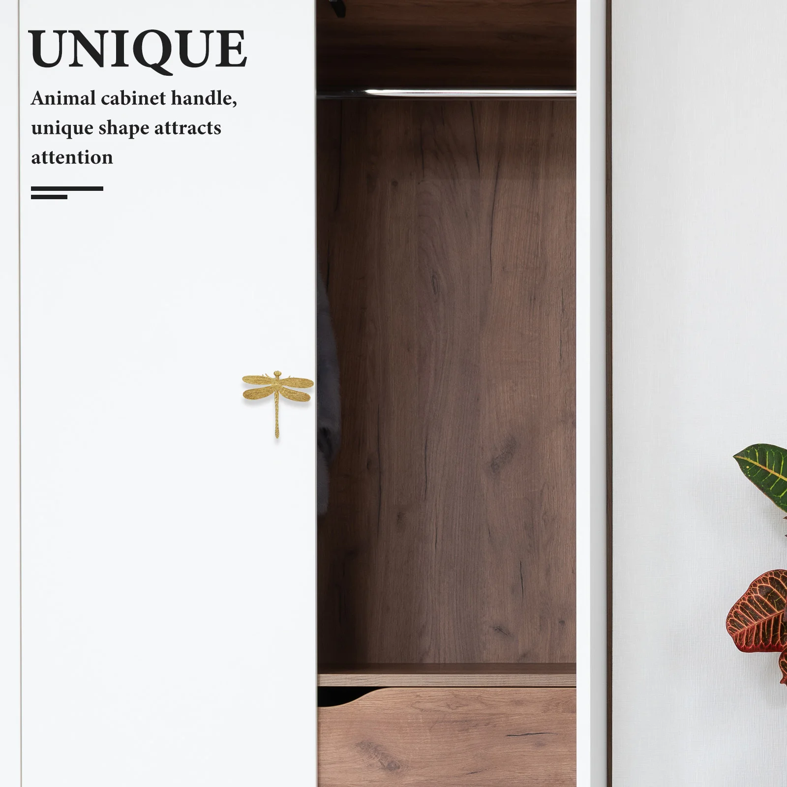 1Set Brass Drawer Knobs Unique Animal Design Dragonfly Knob Decorative Cabinet Door Handle for Dresser Furniture
1Set Brass Drawer Knobs Unique Animal Design Dragonfly Knob Decorative Cabinet Door Handle for Dresser Furniture