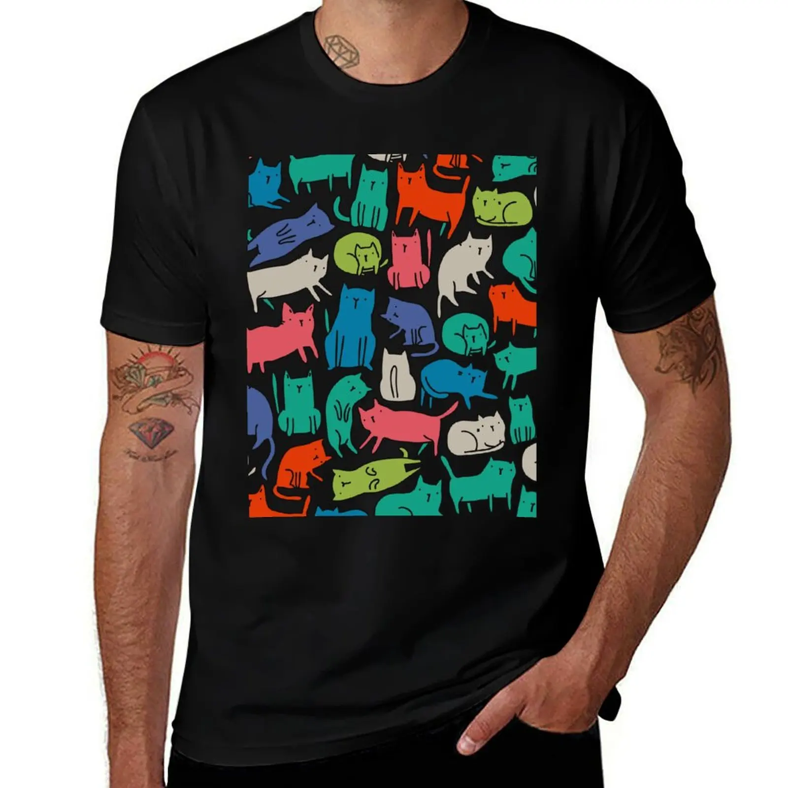 Cool Cats. Funny cute colorful pet design. T-Shirt graphic shirts cheap stuff summer clothes luxury designer mens clothing
Cool Cats. Funny cute colorful pet design. T-Shirt graphic shirts cheap stuff summer clothes luxury designer mens clothing