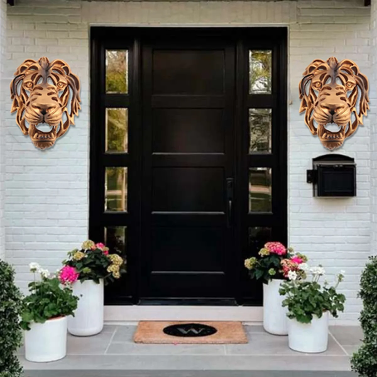 Lion head ornamentNordic Wall Animal Lion Art Wall Luxury Decor Kitchen Wall Bedroom Indoor Resin Lion Wall,Small
Lion head ornamentNordic Wall Animal Lion Art Wall Luxury Decor Kitchen Wall Bedroom Indoor Resin Lion Wall,Small
