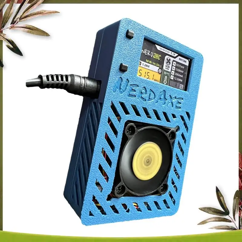 New-Nerdaxe Miner Nerdminer 500Gh/S S19XP BM1366 ASIC Bitcoin Micro Miner 1,9-дюймовый дисплей Lottery Miner US PLUG
New-Nerdaxe Miner Nerdminer 500Gh/S S19XP BM1366 ASIC Bitcoin Micro Miner 1,9-дюймовый дисплей Lottery Miner US PLUG