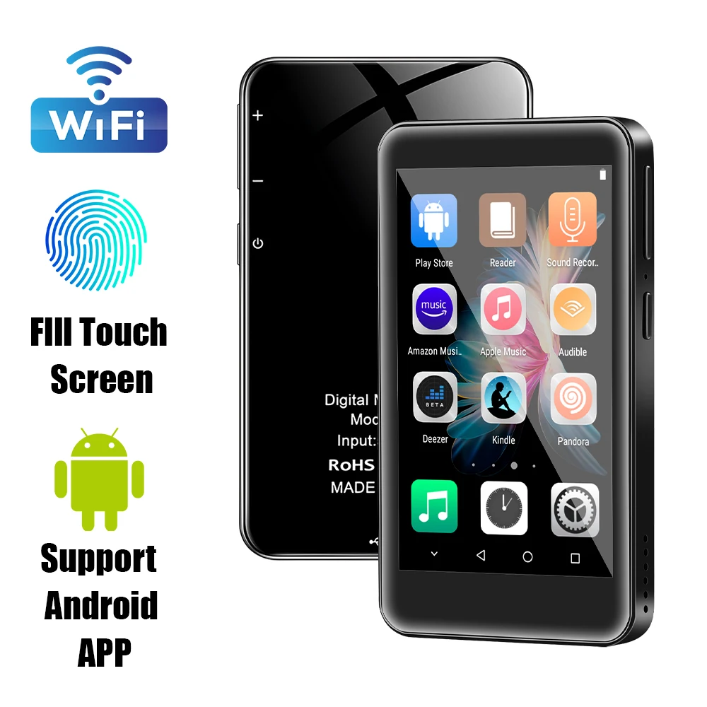 Портативный mp3-плеер, Bluetooth 5,0, Hi-Fi музыкальный плеер, воспроизведение видео в формате MP4 с FM-радио, электронная книга для Walkman, новинка
Портативный mp3-плеер, Bluetooth 5,0, Hi-Fi музыкальный плеер, воспроизведение видео в формате MP4 с FM-радио, электронная книга для Walkman, новинка