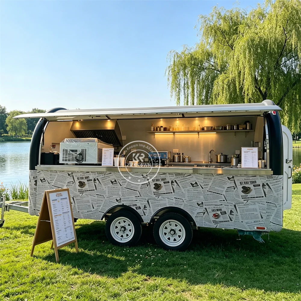 Mobile Concession Food Truck Taco Wrap Coffee Trailer Commercial Kitchen Trailer Fast Food Trailer With Professional Equipment
Mobile Concession Food Truck Taco Wrap Coffee Trailer Commercial Kitchen Trailer Fast Food Trailer With Professional Equipment