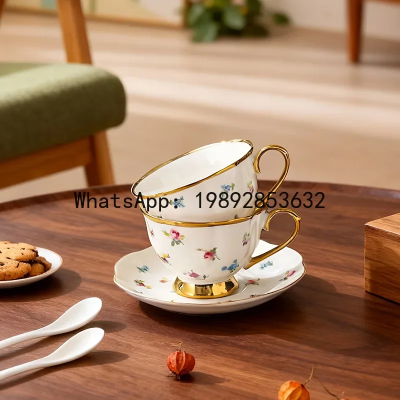 a-15 gold-trimmed floral ceramic coffee cup and saucer set gift box - perfect for home afternoon tea
a-15 gold-trimmed floral ceramic coffee cup and saucer set gift box - perfect for home afternoon tea