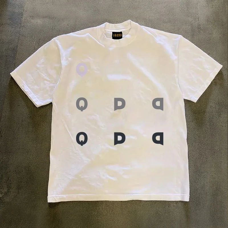 Pure Cotton Double Thread Loose Short Sleeve T-Shirt for Couples American Retro Style Women's Casual Men's Shirt
Pure Cotton Double Thread Loose Short Sleeve T-Shirt for Couples American Retro Style Women's Casual Men's Shirt