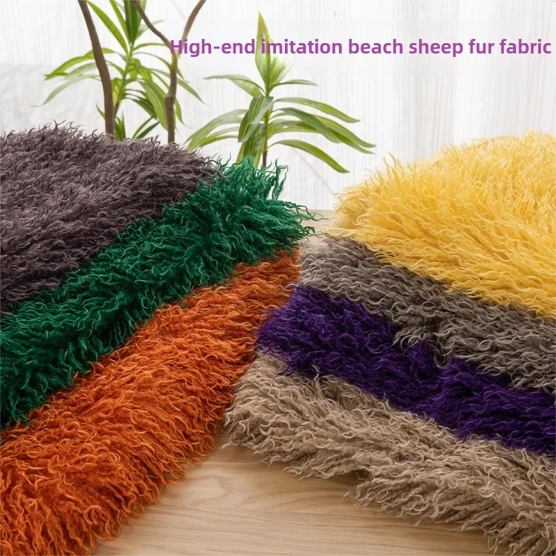5-7 см Высококачественная плюшевая имитация овечьей шерсти, меховая ткань, вьющиеся волосы ягненка, австралийская овечья плюшевая одежда, украшение, ткань «сделай сам»
5-7 см Высококачественная плюшевая имитация овечьей шерсти, меховая ткань, вьющиеся волосы ягненка, австралийская овечья плюшевая одежда, украшение, ткань «сделай сам»